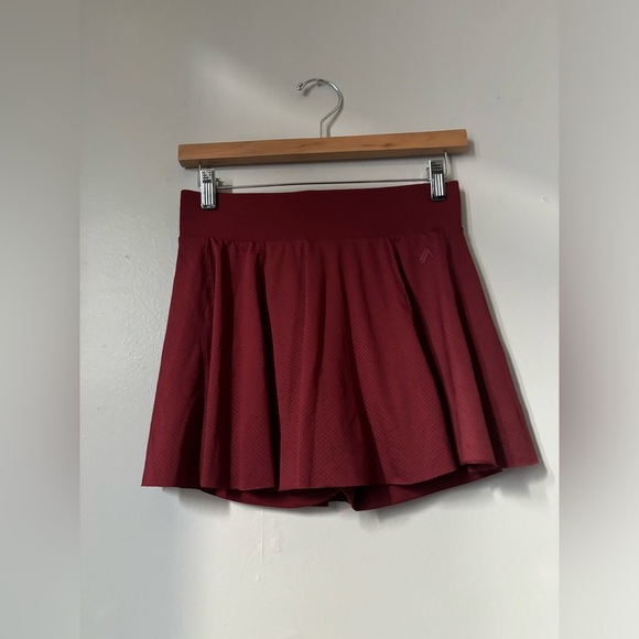 Alphalete Women’s Varsity Skirt - Crimson, Size Small - Picture 2 of 5